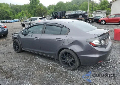 2014 Honda Civic Ex z USA, uszkodzony, nr VIN 2HGFB2F85EH527467